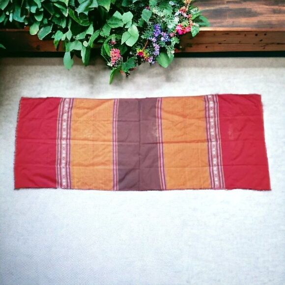 Multicolor Silk Vietnamese Hand Woven Artisan Cloth - Picture 1 of 3